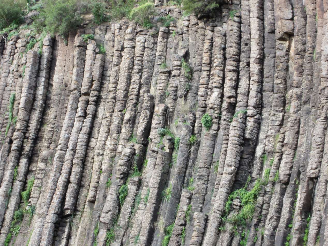 Tuyaux d'orgue Namibie